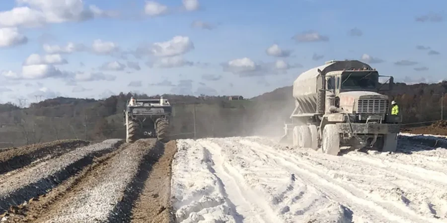 Illustrative image of Soil stabilization for roads in Arlington