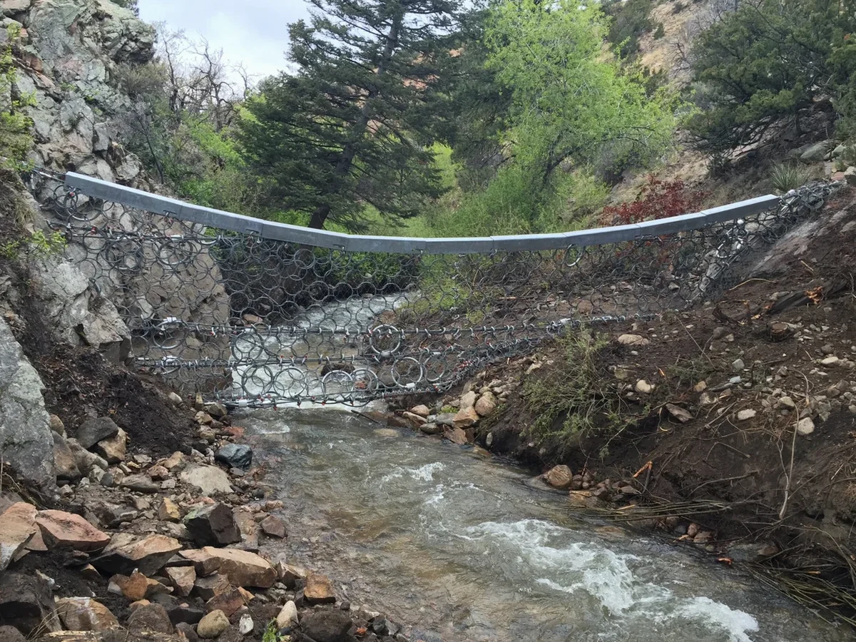 Illustrative image of Debris flow analysis in Arlington