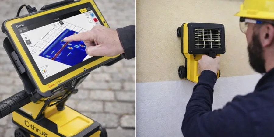 Illustrative image of GPR (Ground Penetrating Radar) survey in Arlington