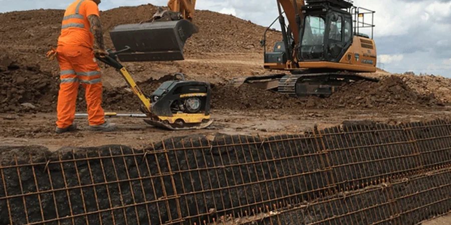 Illustrative image of Road embankment design in Arlington